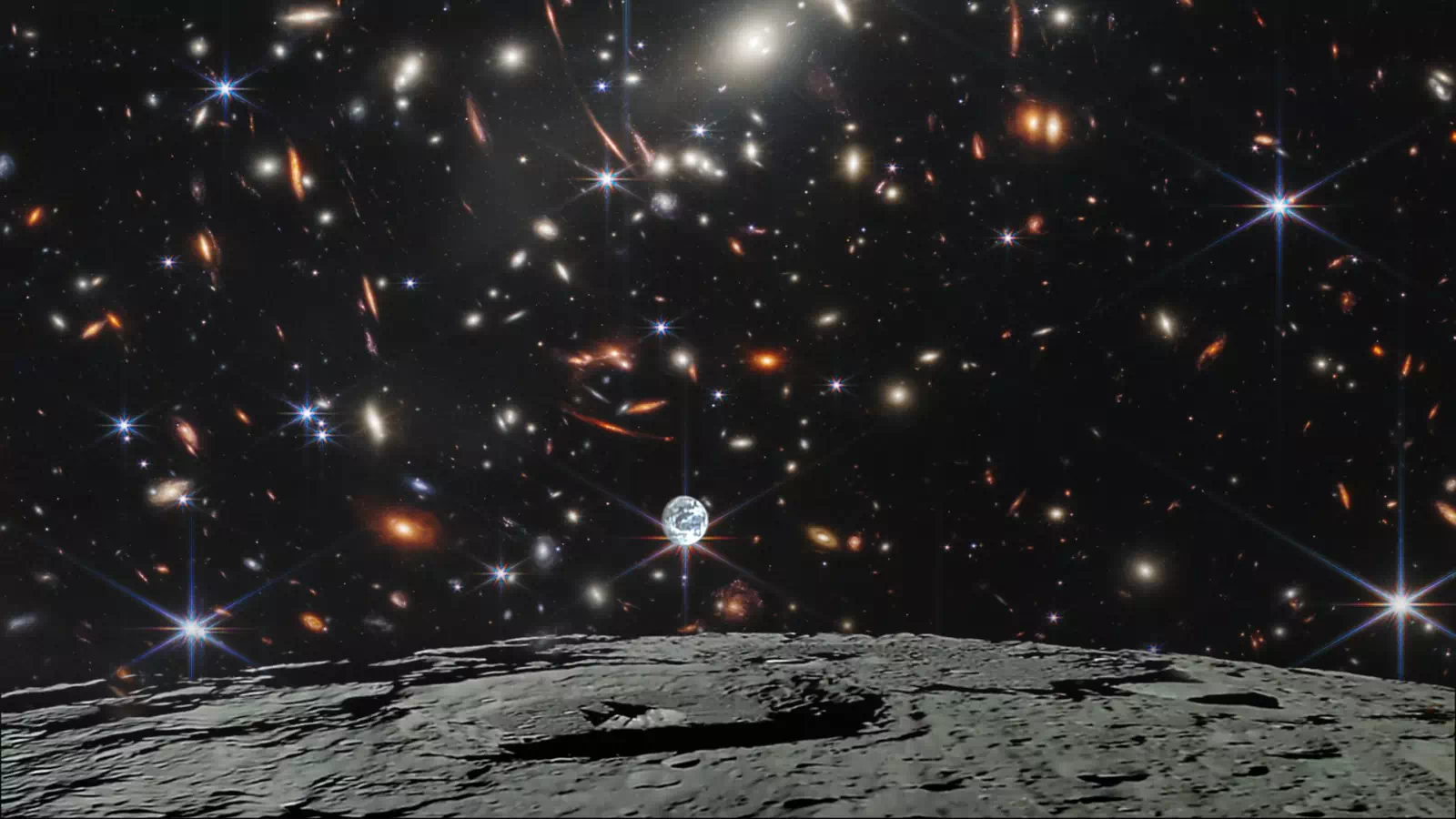  Aquí ens trobem tots: insignificants éssers humans poblant un petit planeta, perdut en la immensitat còsmica.